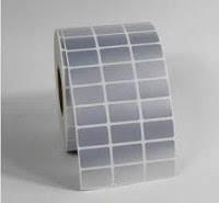 20X10 ETİKET SİLVERMAT 4 SIRA